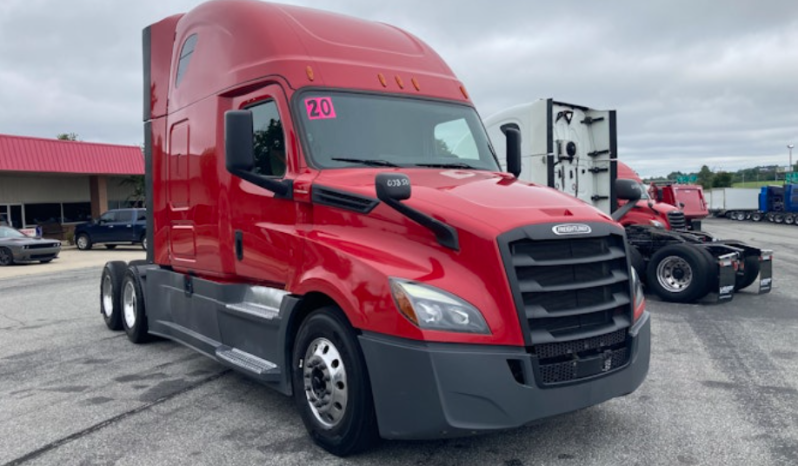 
								Used 2020 Freightliner Cascadia 126 Sleeper in Greensboro North Carolina full									
