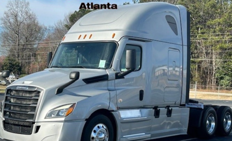 
								Used 2021 Freightliner Cascadia 126 Sleeper in McDonough Georgia full									