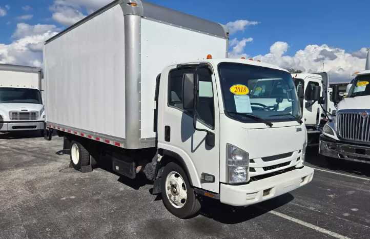 
								Used 2018 Isuzu NQR Box Truck in Tampa Florida full									